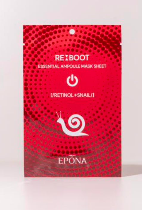 [Retinol + Snail] Reboot Essential Ampoule Mask 10 Pack