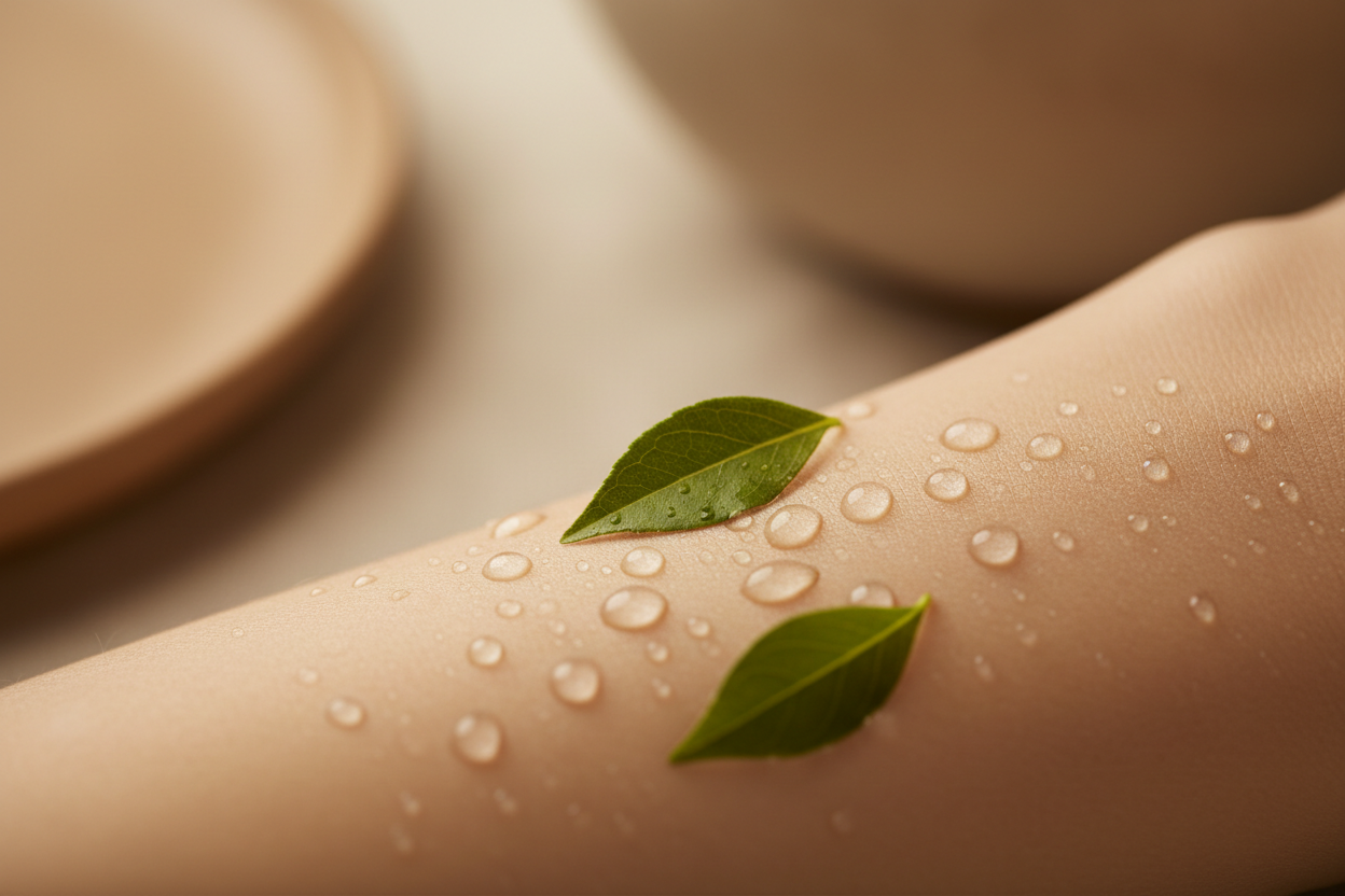 Close-up skin texture